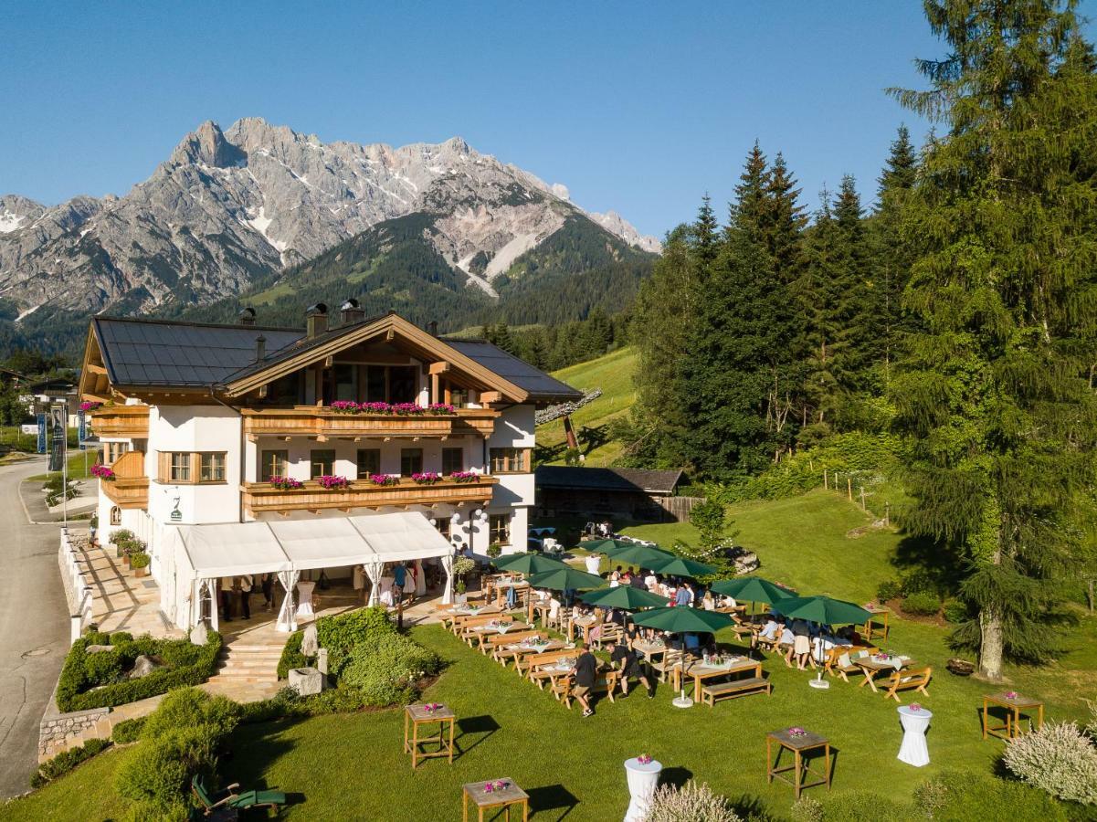 Отель Landhaus Zum Steinbock Мариа-Альм Экстерьер фото